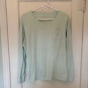 Vineyard Vines light blue green Crew Neck Shirt